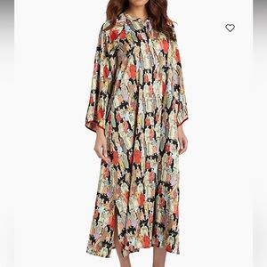 Natori Dynasty Zip Nightgown sz M